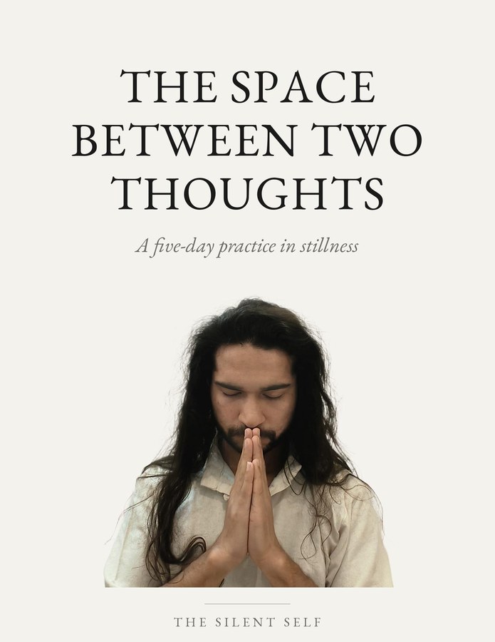 The Space Between Two Thoughts &mdash; cover